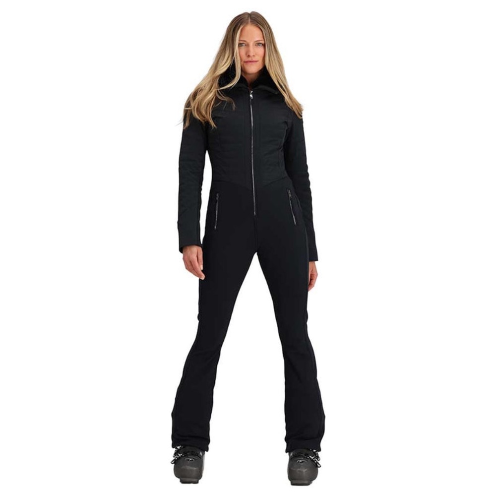 Obermeyer Katze One Piece Snow Suit Women’s Size 4L In Black NWT